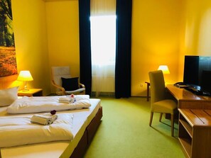 Wifi gratis y ropa de cama 
