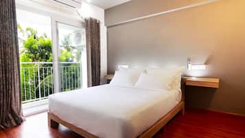 1 chambre, literie de qualité supérieure, surmatelas