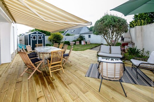 Très belle maison familiale 10 pers ST PIERRRE QUIBERON