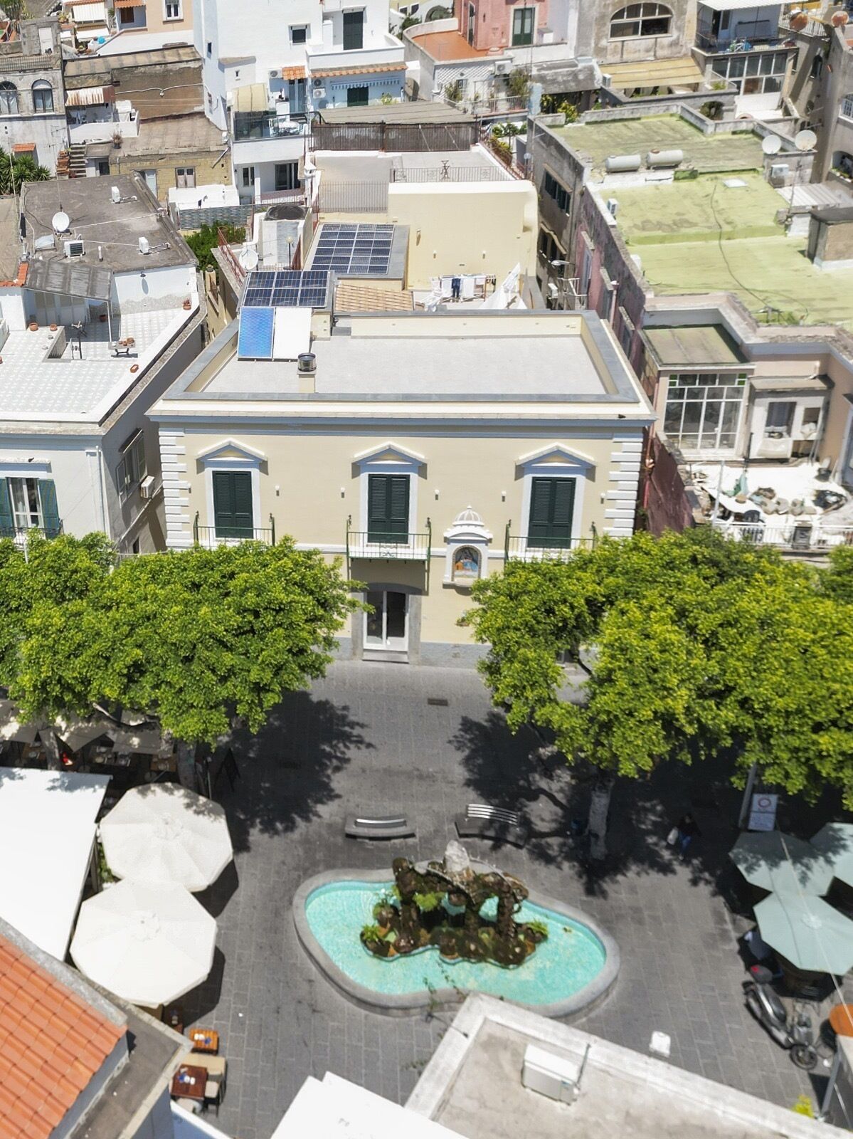 Fassade der Unterkunft