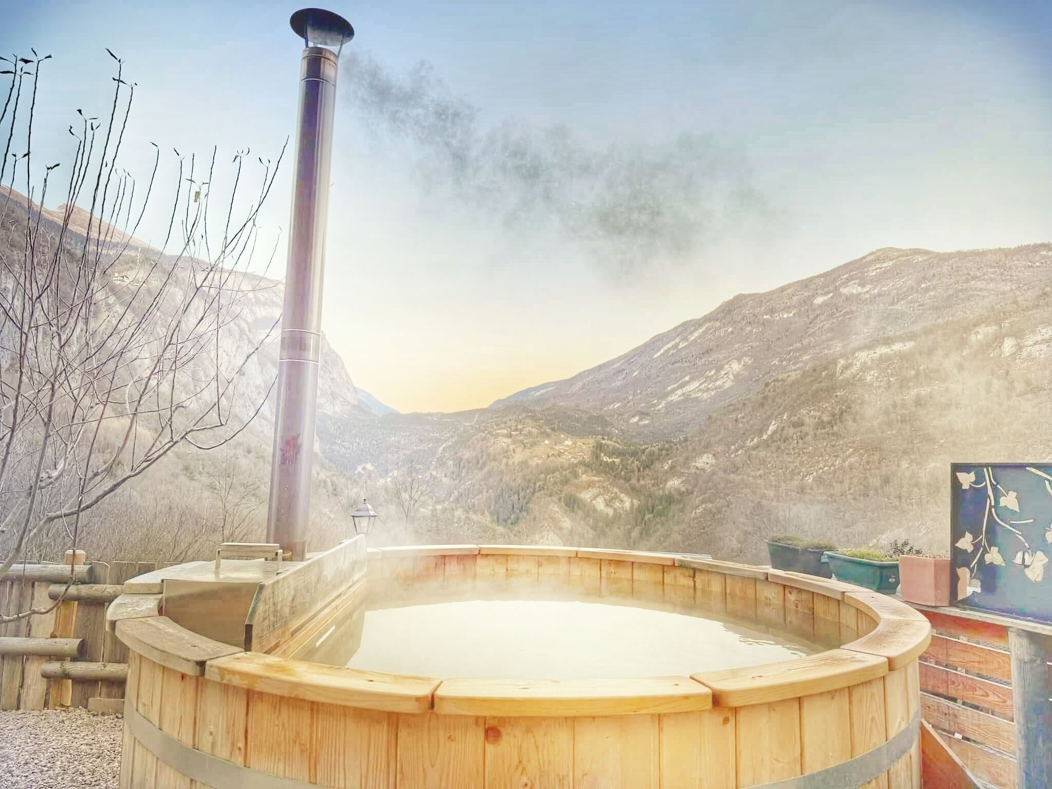 Bain à remous extérieur