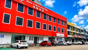 Fassade der Unterkunft