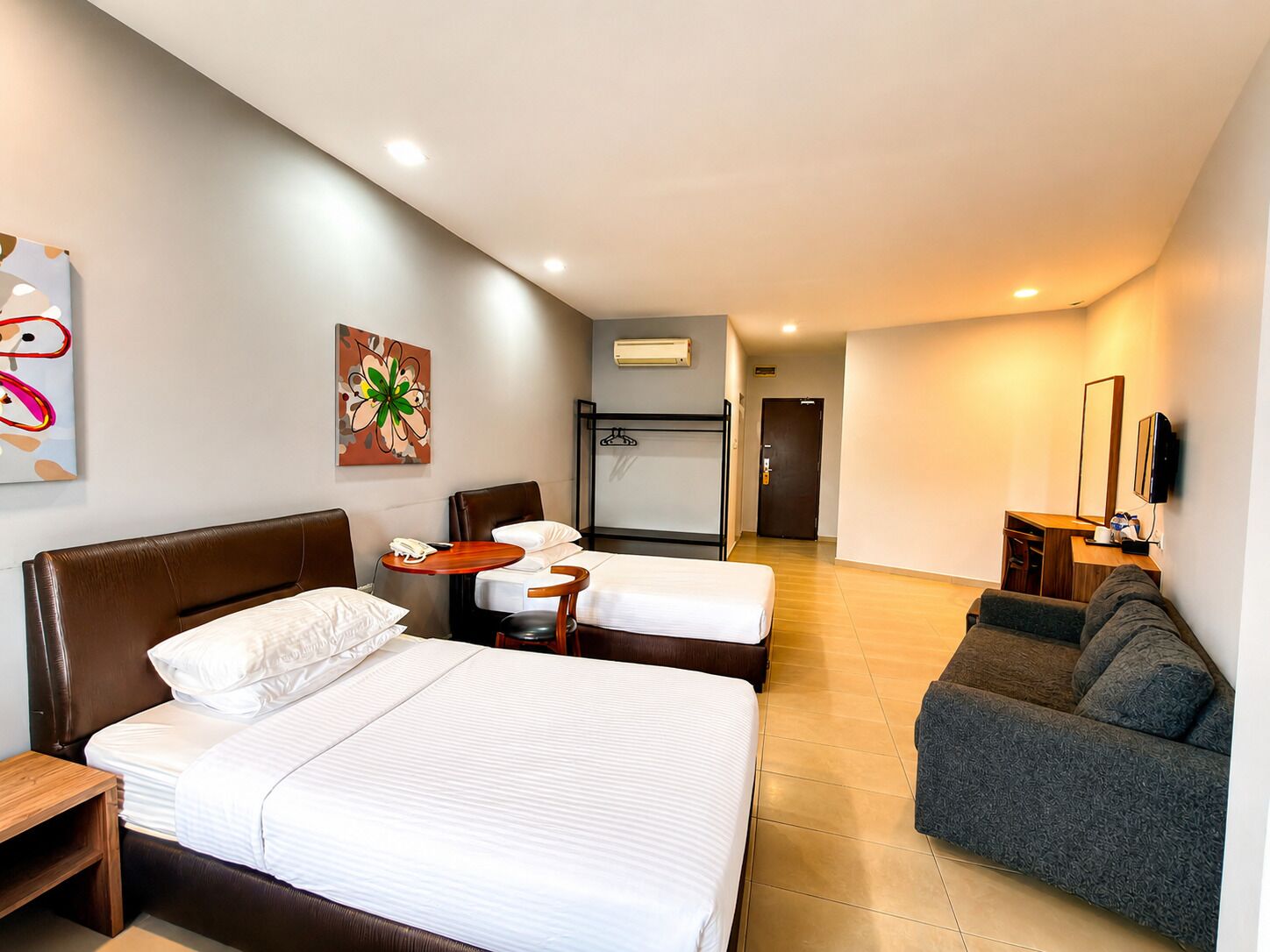 Familien-Dreibettzimmer