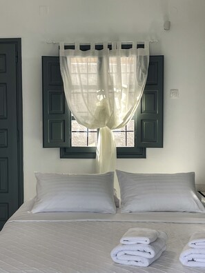 1 soverom, strykejern/-brett, reiseseng for barn og wi-fi