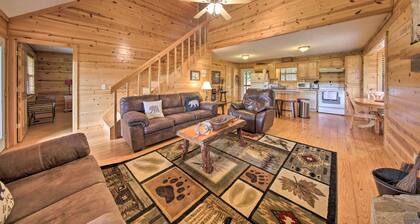 Rustic Young Harris Cabin w/ Fire Pit & Views