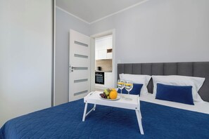 1 makuuhuone, silitysrauta/-lauta, Wi-Fi, vuodevaatteet