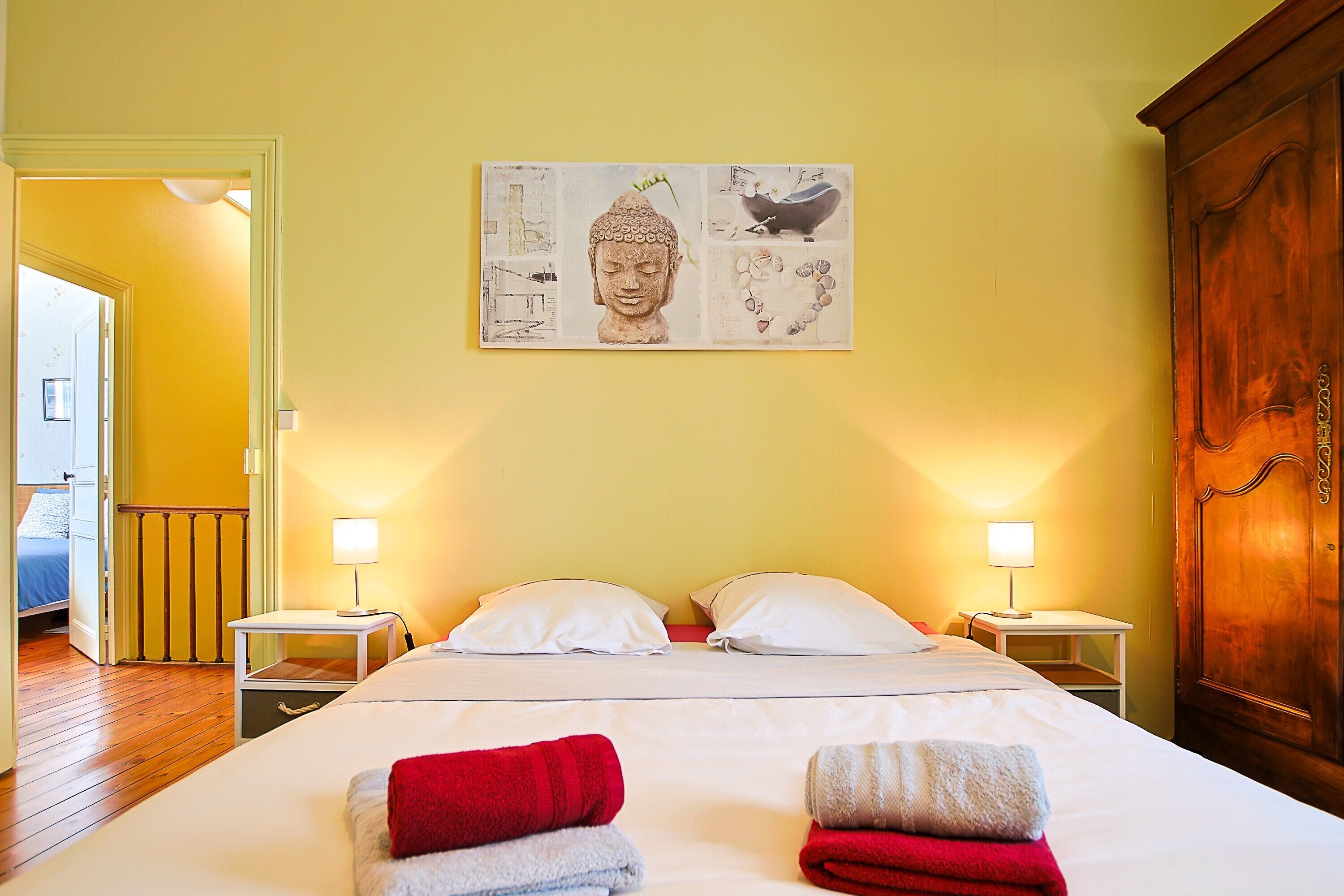 3 soveværelser, strygejern/strygebræt, gratis Wi-Fi, sengetøj