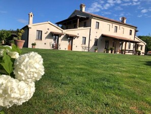 Exterior - SUNFLOWER 4 km from the sea with swimming pool for 2+2 people (Marche)