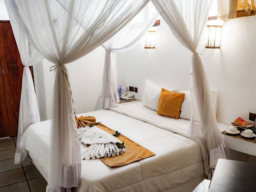 Quarto casal superior | Terraço/pátio