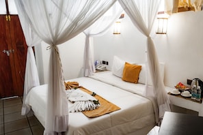 Superior Double Room | Terrace/patio - Emerald Palm Courtyard Hotel (Zanzibar Town)
