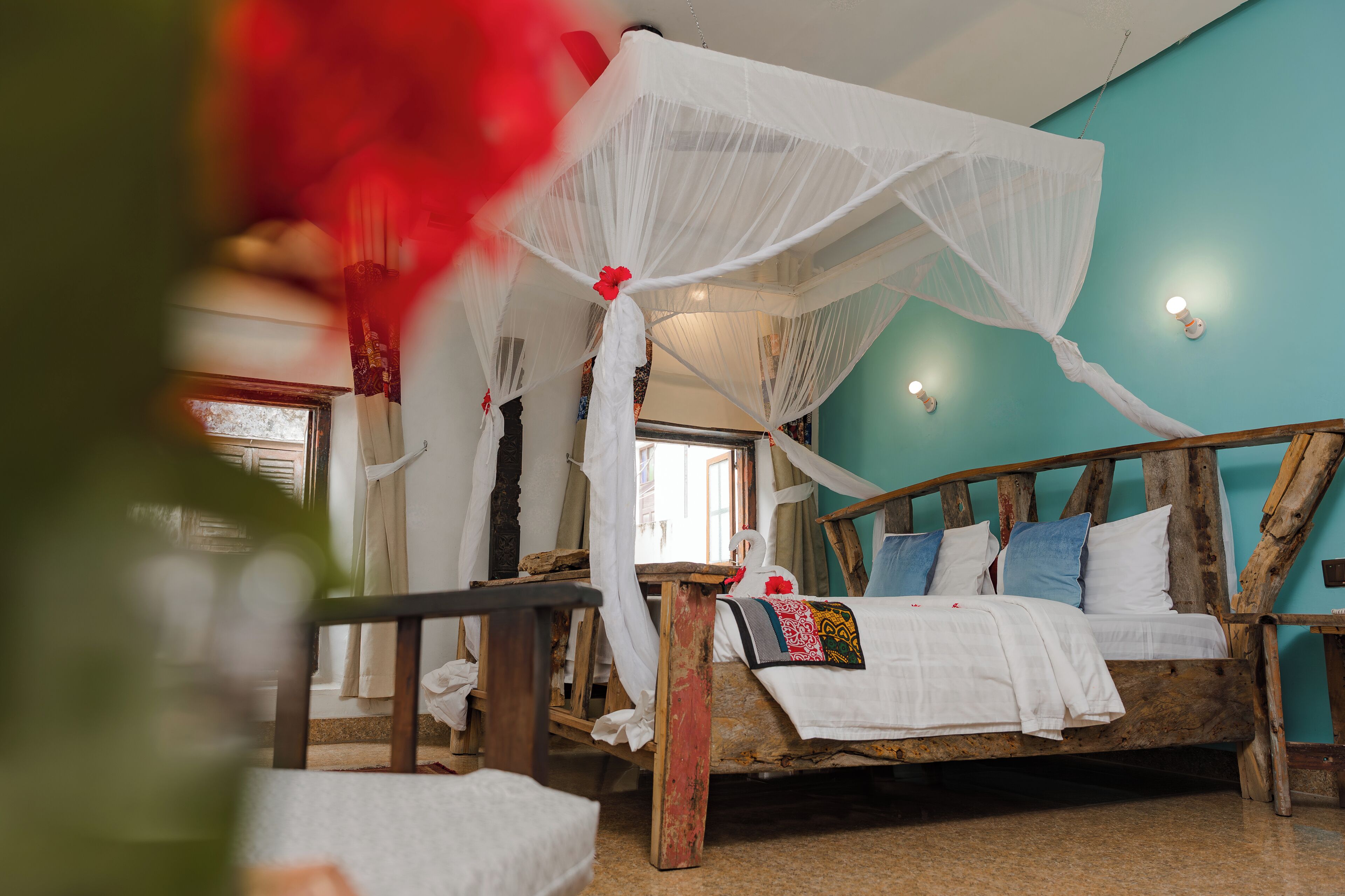 أغطية فراش متميزة وواي فاي مجانًا وملاءات أسرّة