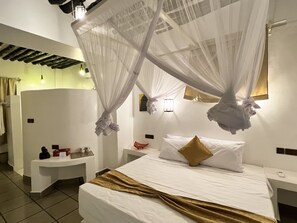 Superior Double Room | Peralatan tempat tidur premium, Wi-fi percuma, cadar katil 