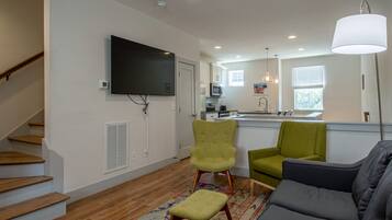 Condo, Multiple Beds, Kitchen | Living room | TV