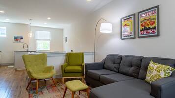 Condo, Multiple Beds, Kitchen | Living room | TV