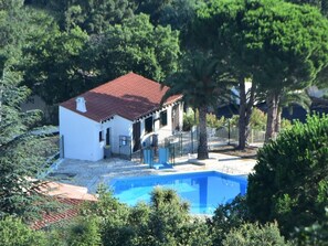 Alberca al aire libre 