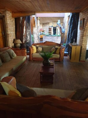 Zona de estar del vestíbulo