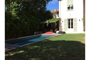 Udendørs pool, opvarmet pool