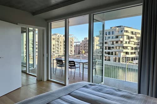Superior Three Bedroom Apartment, Sea View | Individually furnished, desk, iron/ironing board, free WiFi