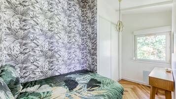 2 chambres, bureau, fer et planche à repasser, Wi-Fi