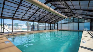 Indoor pool, seasonal outdoor pool