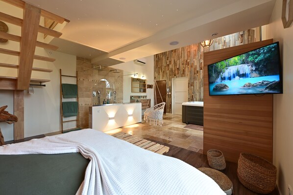 Wifi gratis y ropa de cama