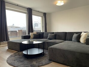 Superior Apartment, Patio | Living area