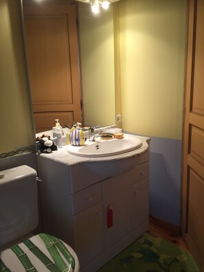 シャワー、ヘアドライヤー、タオル