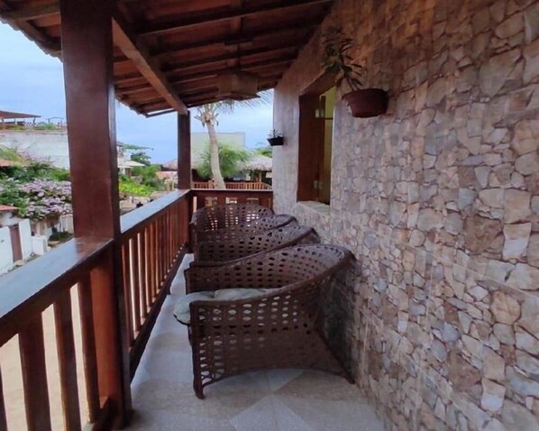 Apartemen Standar | Teras/patio