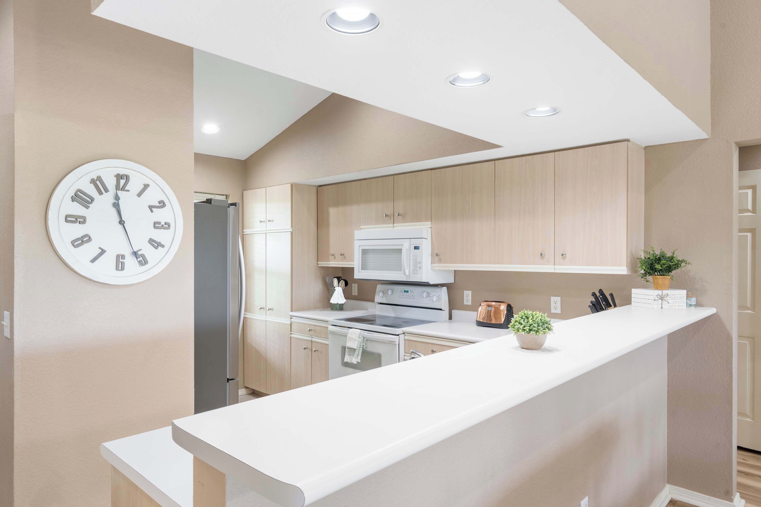 Condo, Multiple Beds, Kitchen, Garden View (Cityscape Memories) | Private kitchen | Coffee/tea maker