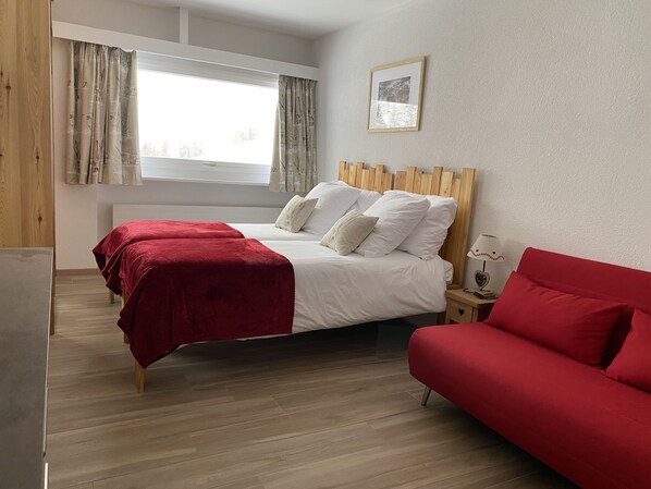 1 chambre, Wi-Fi, draps fournis