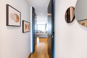 Lejlighed - 1 dobbeltseng med sovesofa - balkon | Opholdsområde | Fladskærms-tv