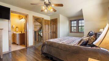 Cabin, Multiple Beds, Patio, Golf View (Fox Hollow Family Lodge) | 4 bedrooms, individually decorated, individually furnished, free WiFi