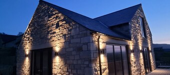 Stone built cottage with beautiful panoramic views of the Coquet Valley- sleeps up to 8