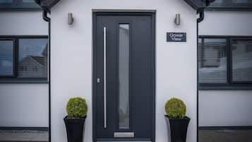 Voorkant van accommodatie