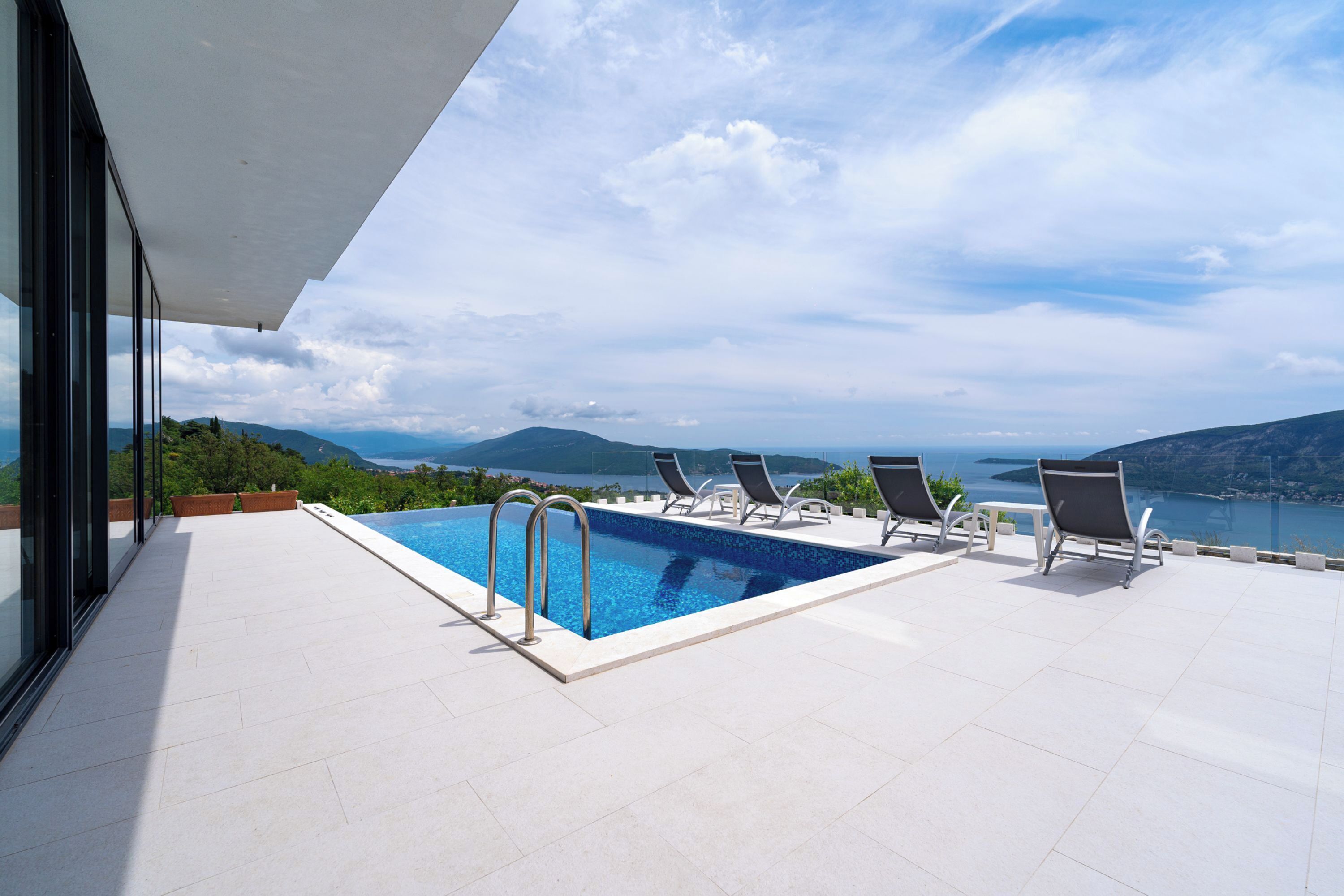 Seasonal outdoor pool