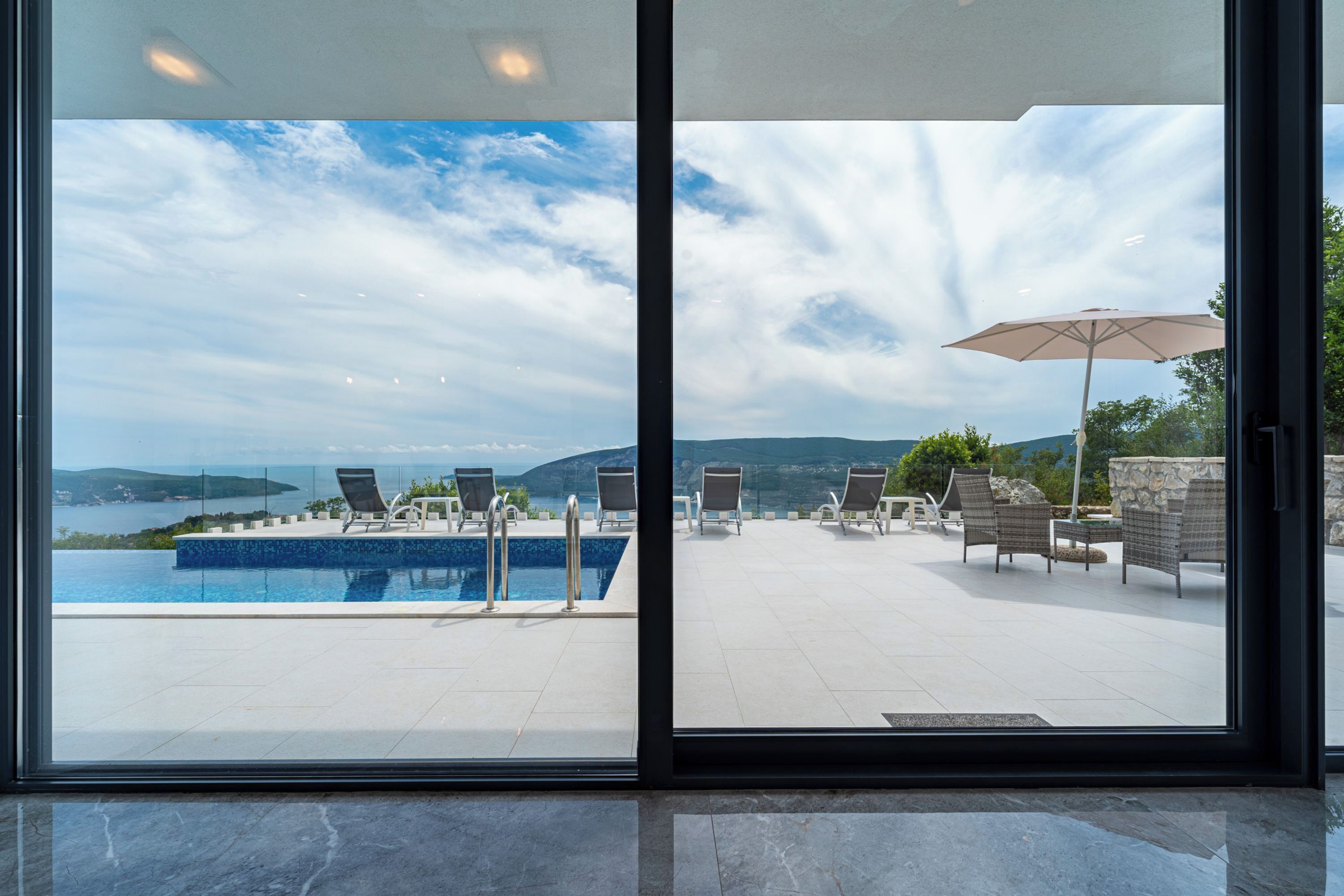 Seasonal outdoor pool