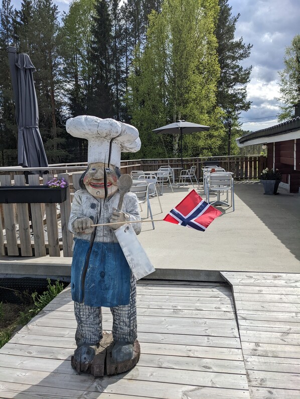 Terrace/patio - Neset Skydsstasjon (Flesberg)