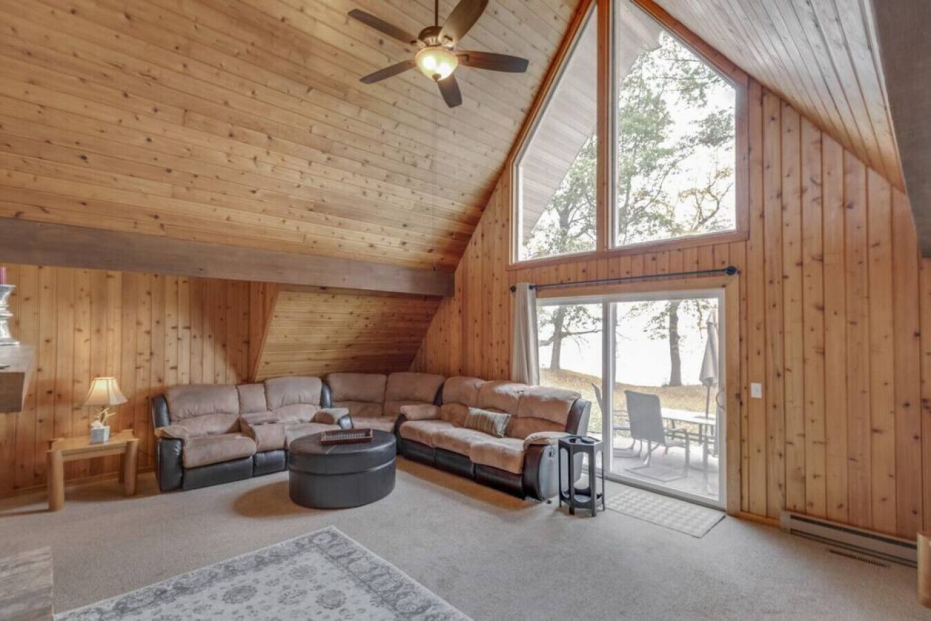 TV connectée, cheminée