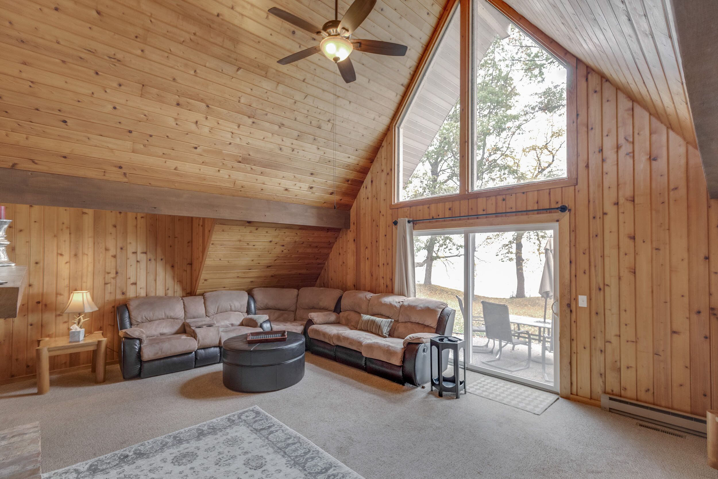 TV connectée, cheminée