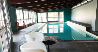 Wifi, 4.o piso, piscina, sauna, parking, tv, 55m², Pra Loup