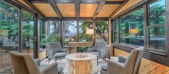 Pinewood Meadow! Secluded Patio Area w/ Hot Tub