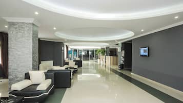 Sala de estar en el lobby