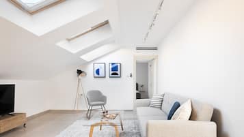 Appartement, 2 chambres (Alma #5 St.) | Coin séjour