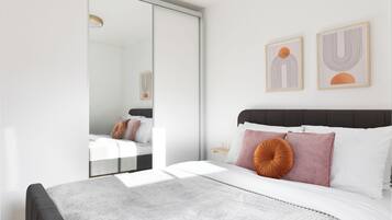 1 habitación, wifi gratis y ropa de cama