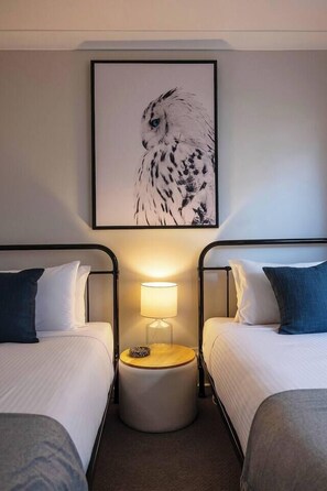 4 bedrooms, iron/ironing board, travel cot, WiFi