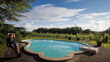 Seasonal outdoor pool