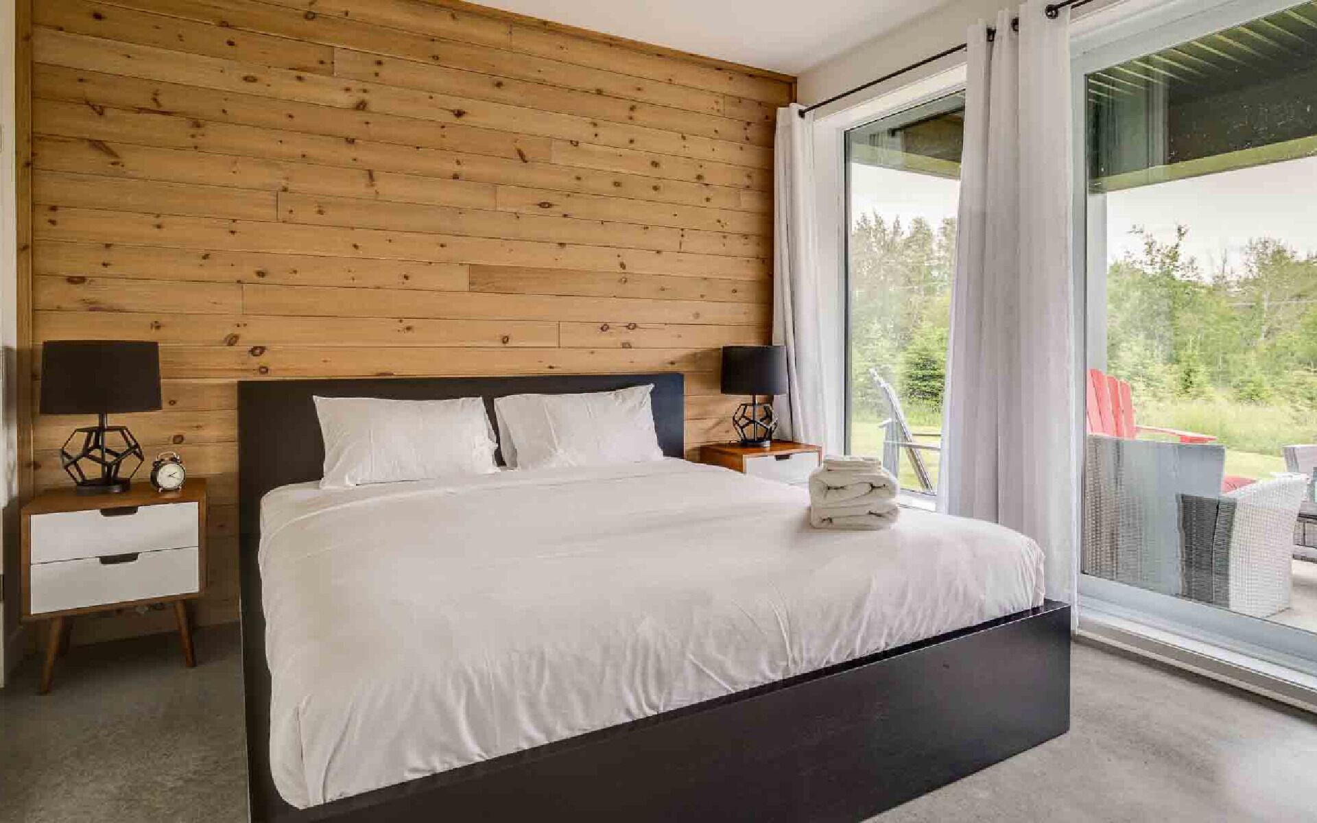 4 habitaciones y ropa de cama 