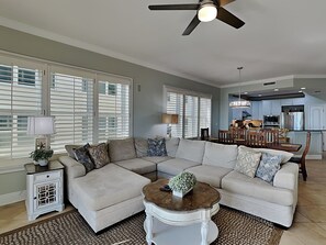 Smart TV, DVD player - Adagio #105B | Luxe Gulf Front, 2 Bikes + Amenities (Santa Rosa Beach)