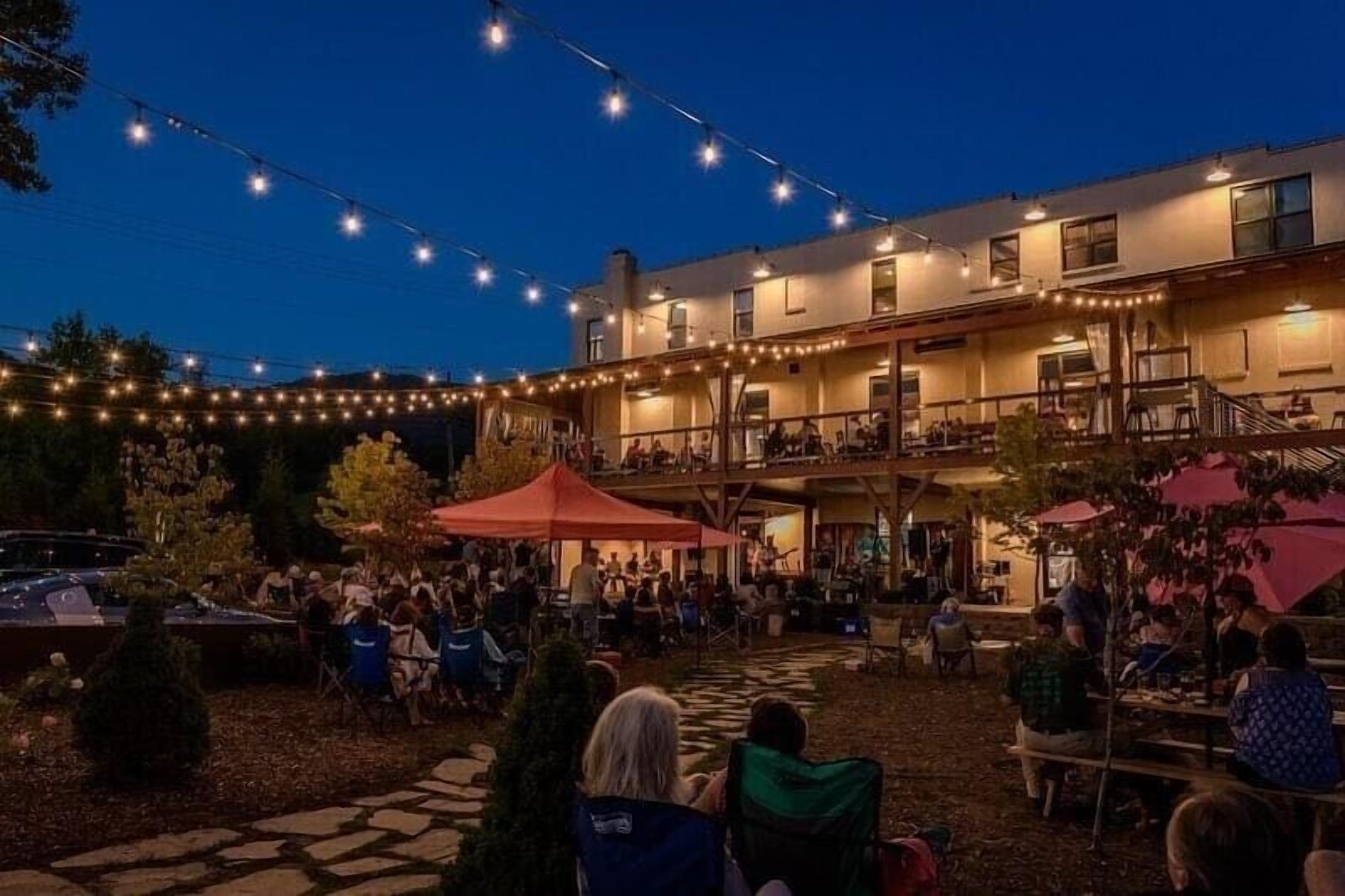 Restauration en plein air