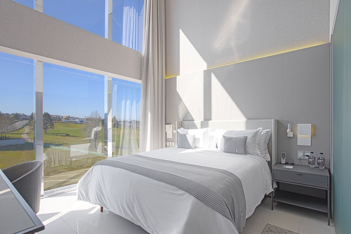 Deluxe-Doppelzimmer | Hochwertige Bettwaren, Pillowtop-Betten, Minibar, Zimmersafe